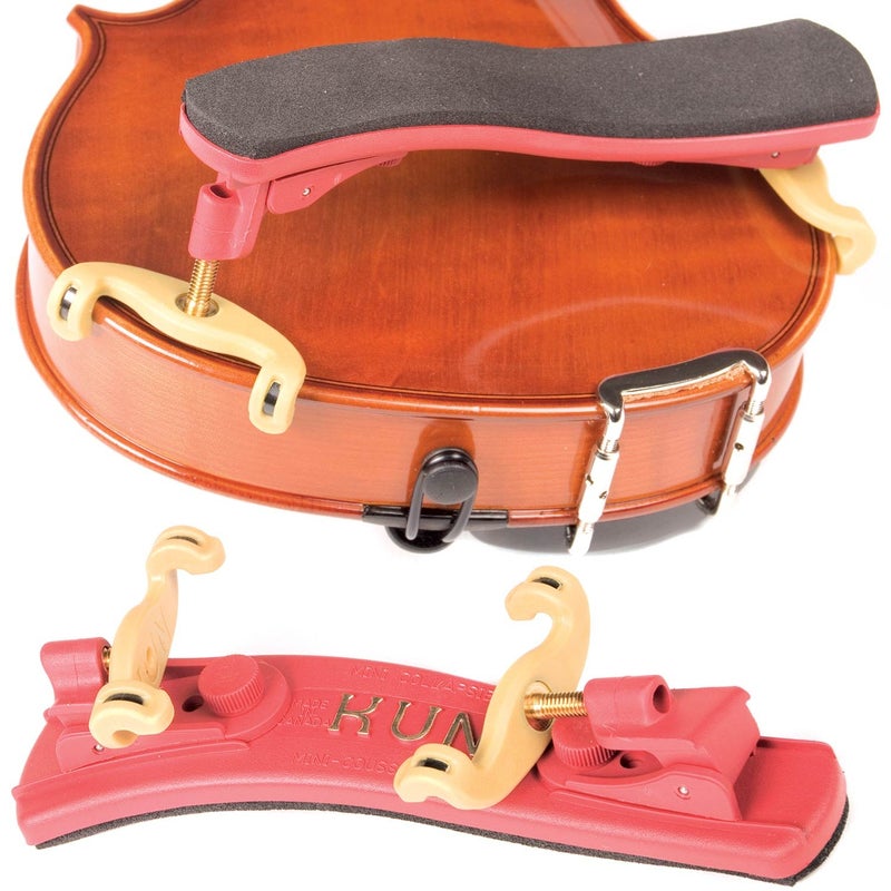 Kun Shoulder Rest - Collapsible Mini: Red - Image 3